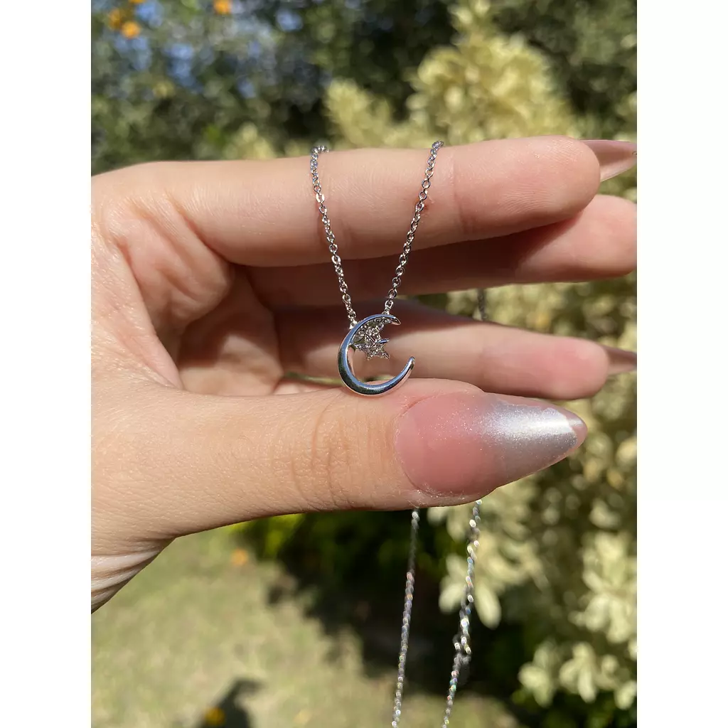 Moon necklace 