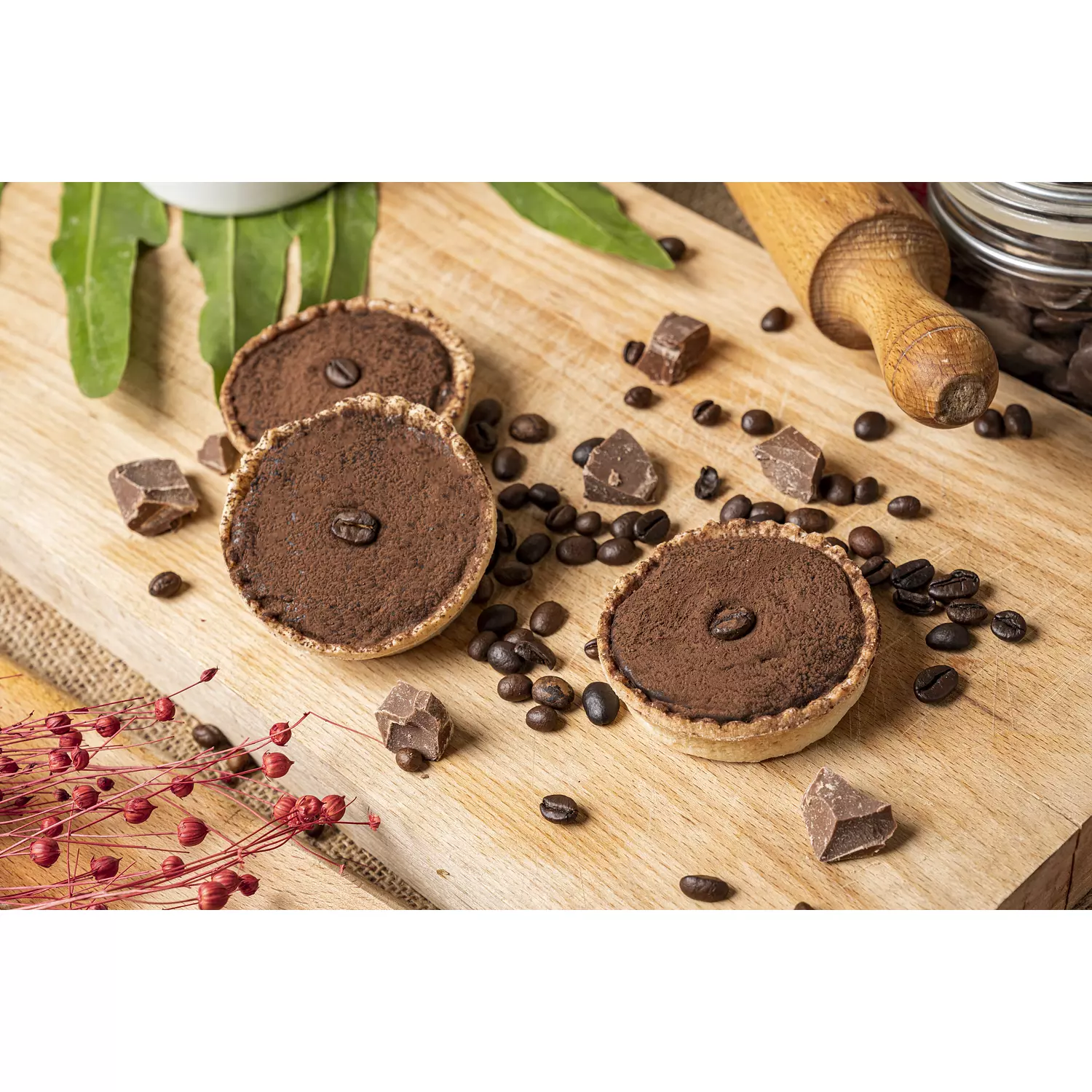 Chocolate Orange Tartlette (7cm)  (pack of 6  pieces) 8