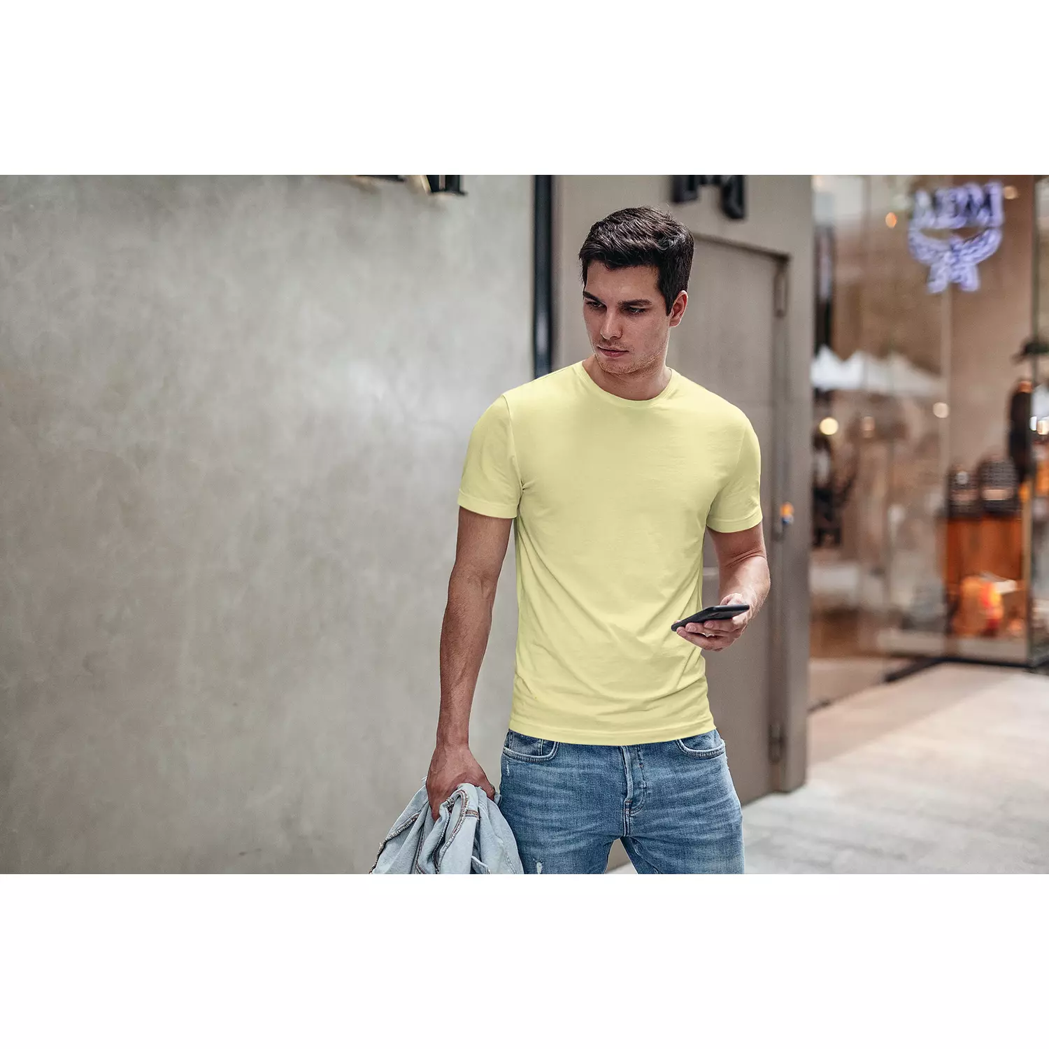 T shirt -Yellow  hover image