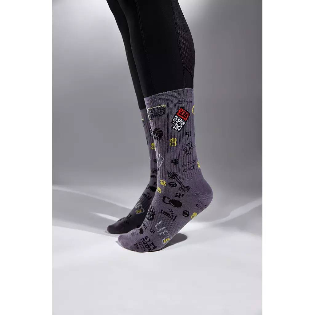 “EVERYDAY WORKOUT” SOCK IN GREY