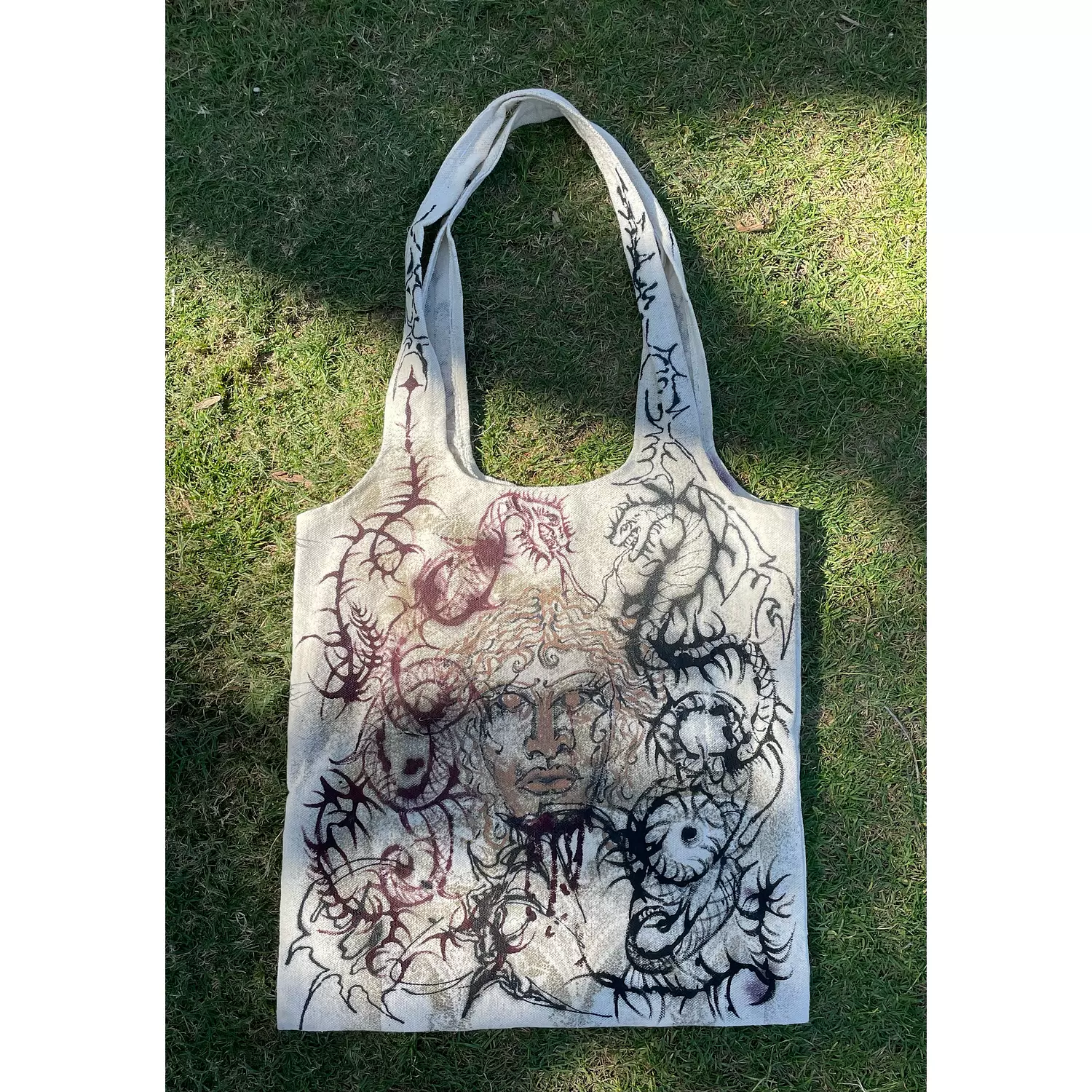 Medusa tote bag 3