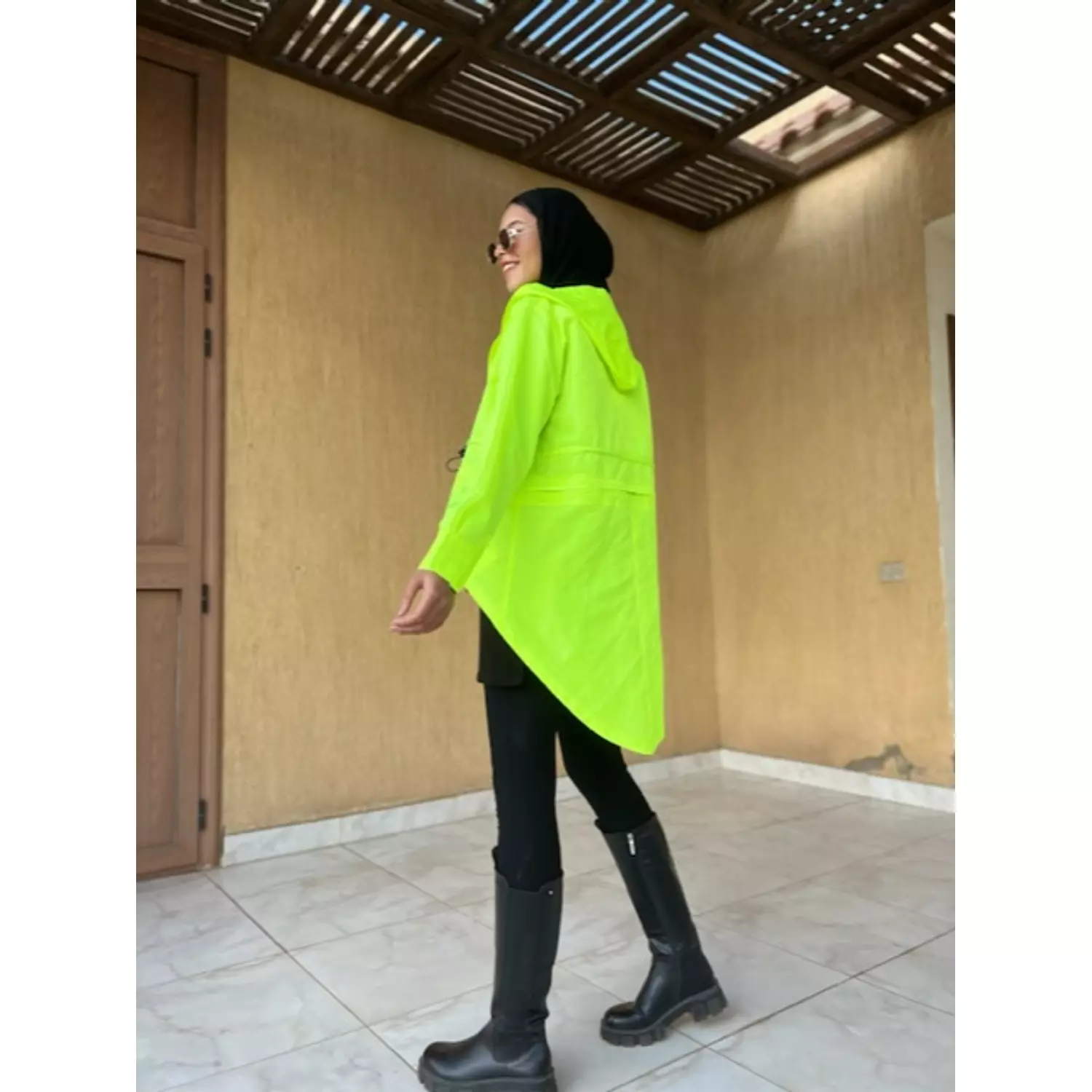 Neon waterproof jacket 4