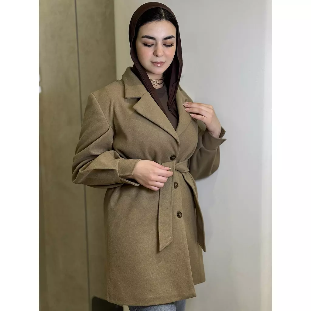   Mocha Bliss Trench Coat