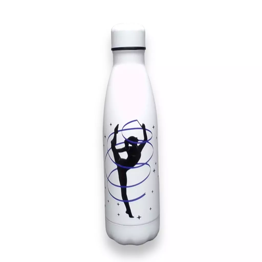 Water Bottle - White | Ribbon | Customizable