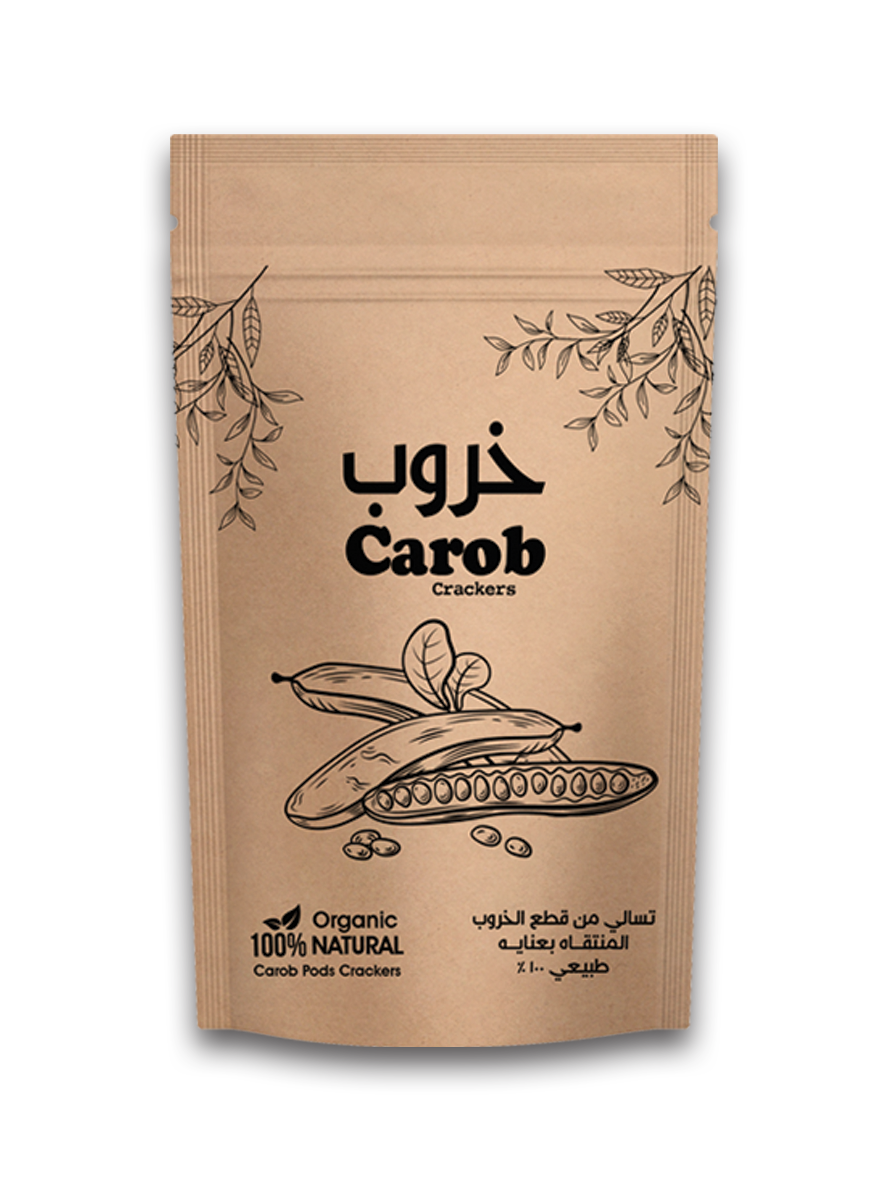 Carob Pieces Crackers Organic 100%