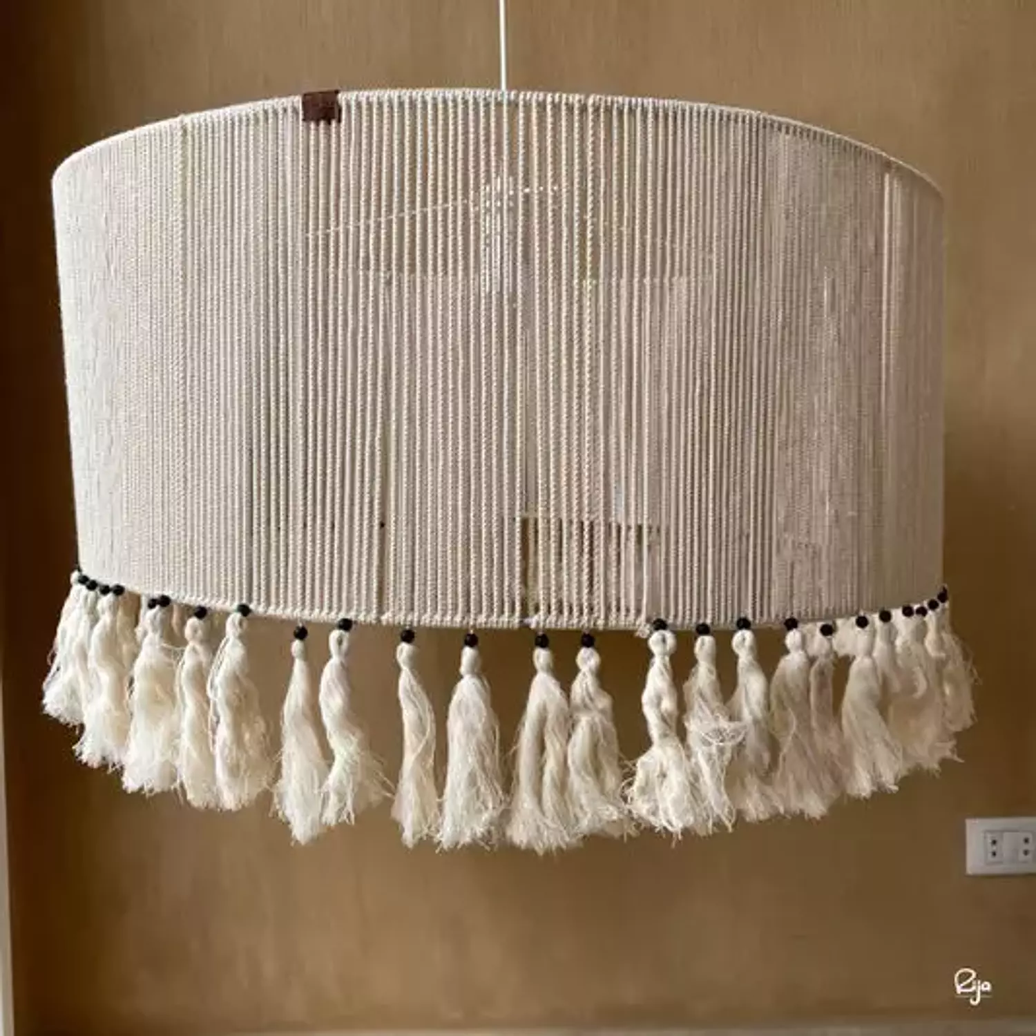 Round String Chandelier hover image