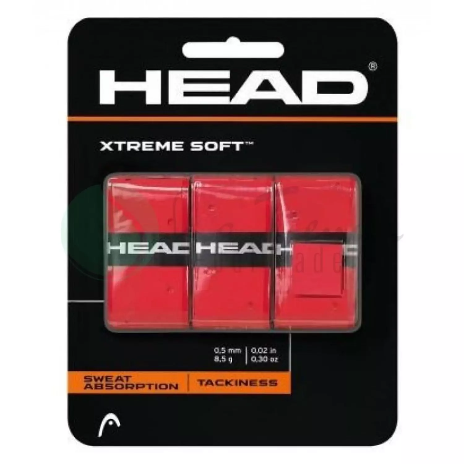 Head Xtreme Soft Red Overgrip (Pack of 3) hover image