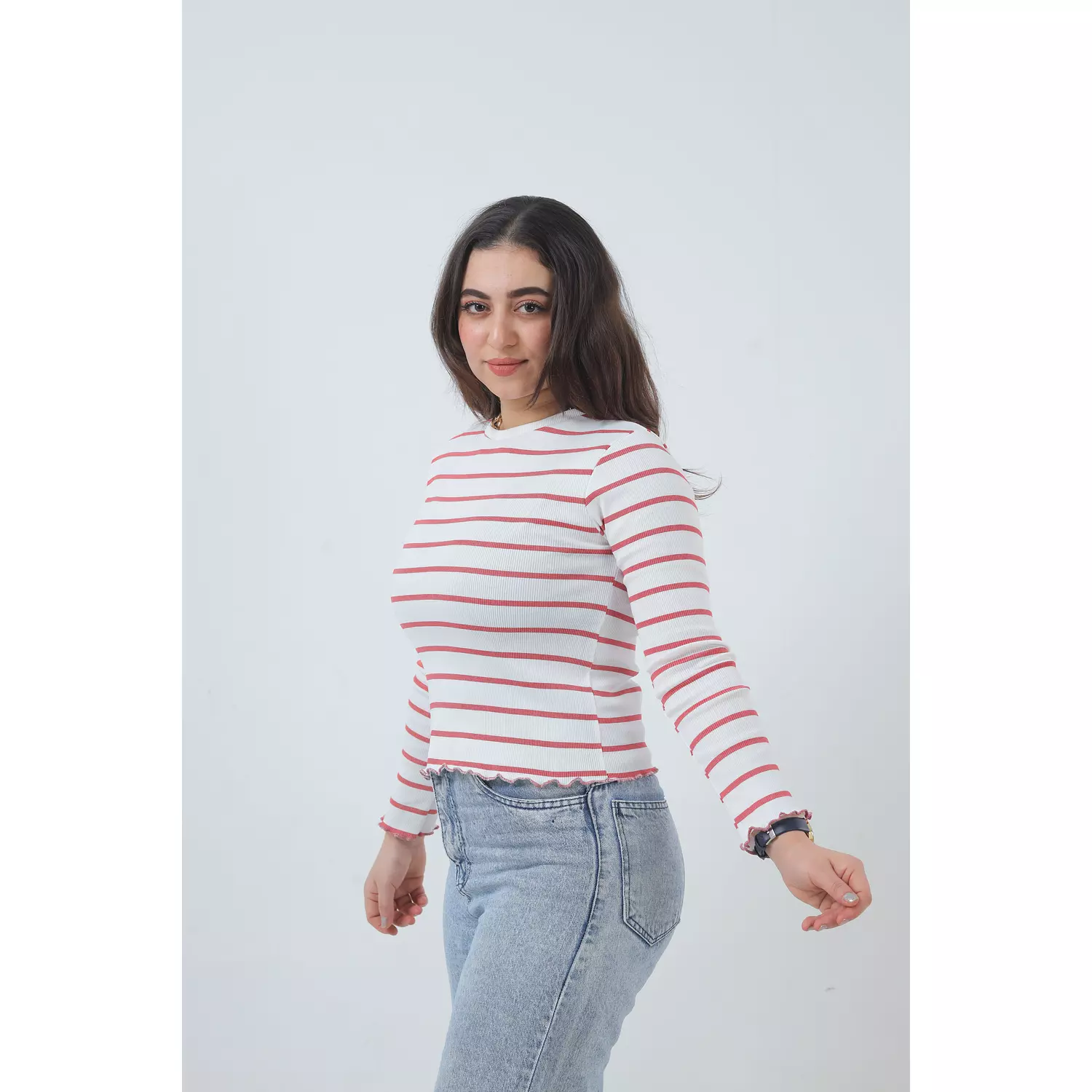 Long Sleeve Strip Basic 2