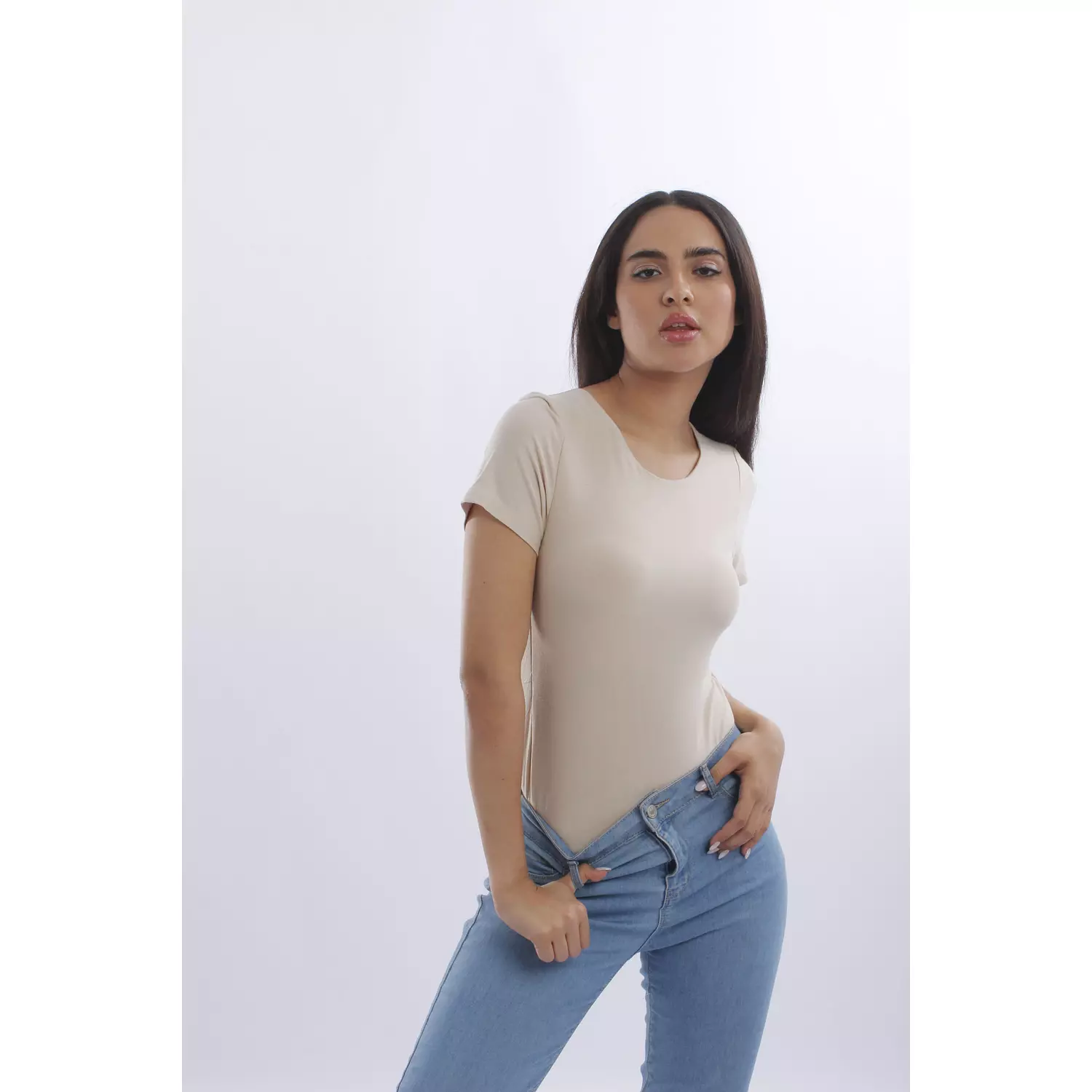 BASIC T-SHIRT cotton (DOUBLE LAYERED TOP) 8
