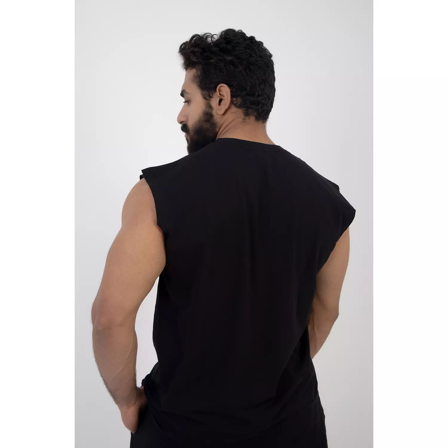 Cutoff Black Tank 2