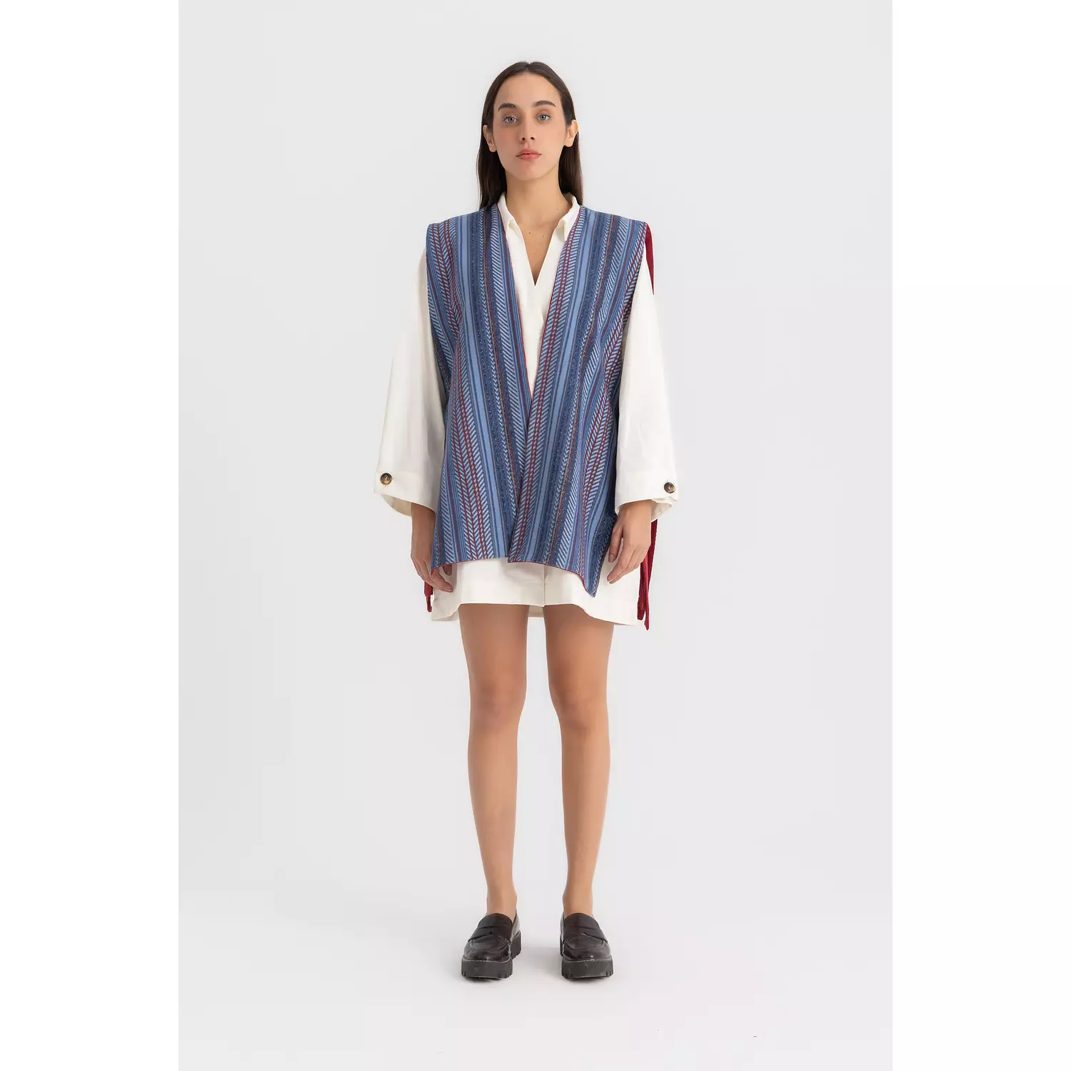 The Nina reversible vest - boho hover image