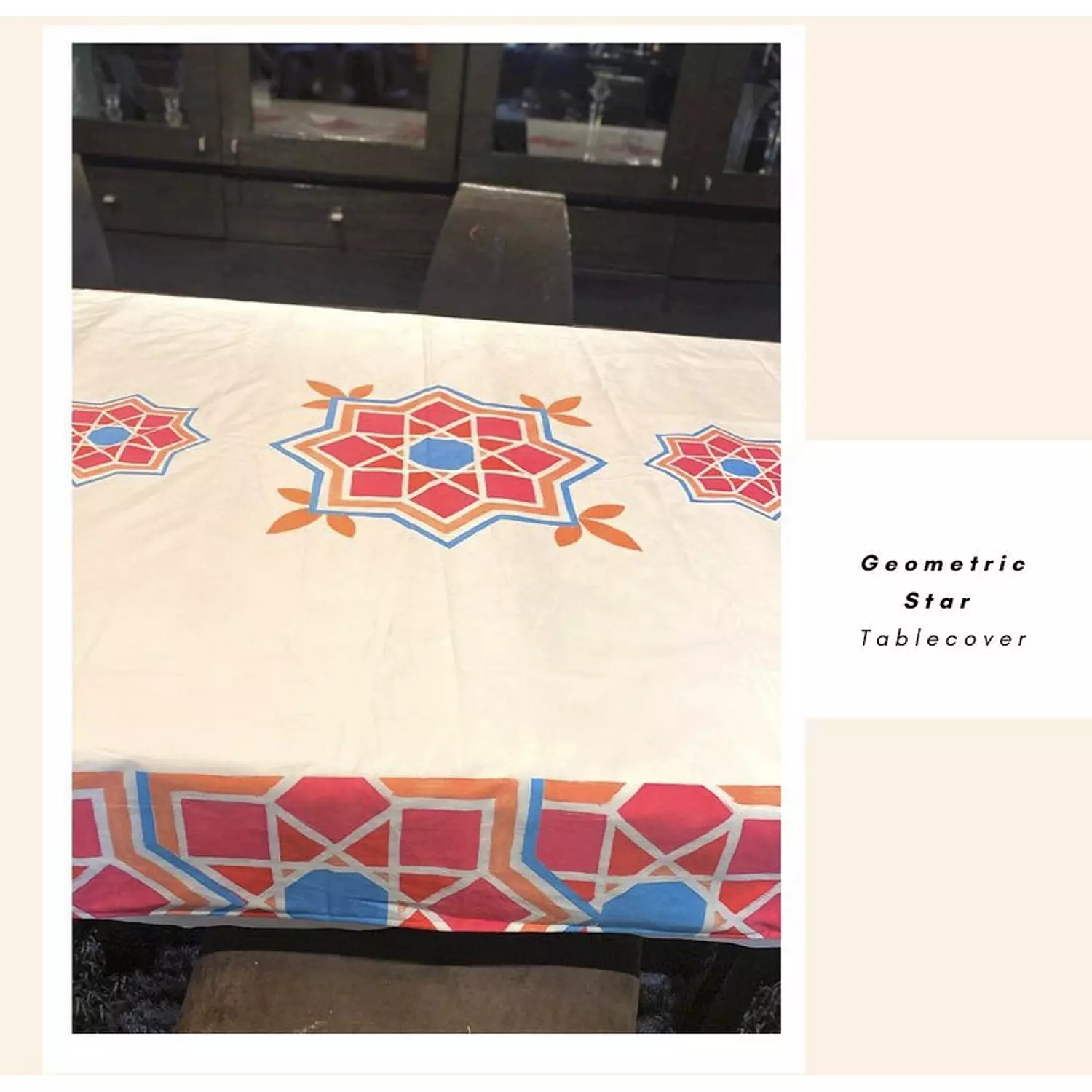 The Geometric Star Tablecover 250m 2