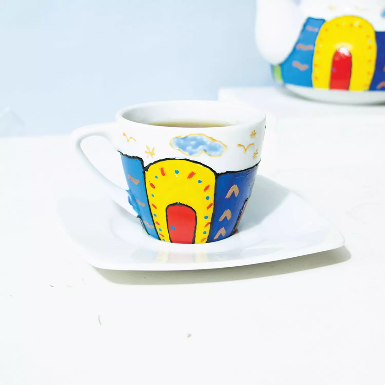 Nubian Houses Teacup  7