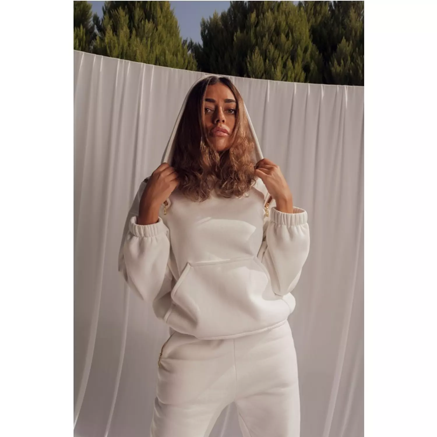 Winter White Tracksuit hover image