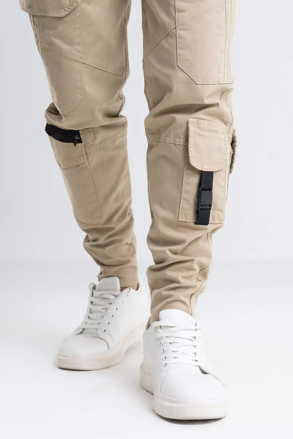 Multi Pocket Cargo Gabardine Pants 2