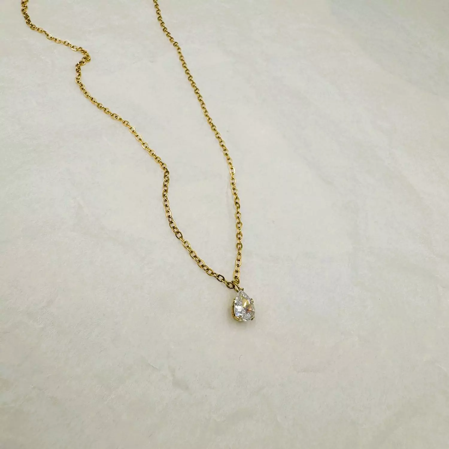 White Diamond Necklace 1