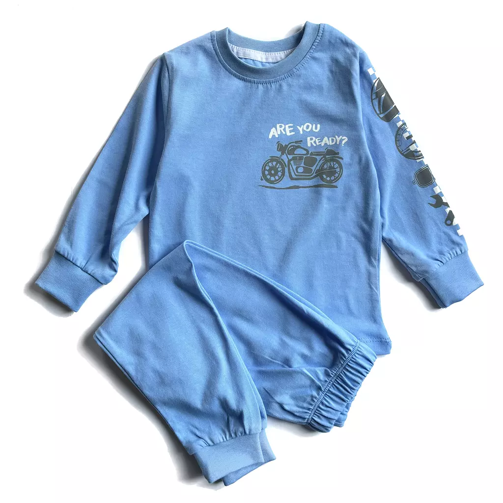 Motorcycle Cotton Pajamas 