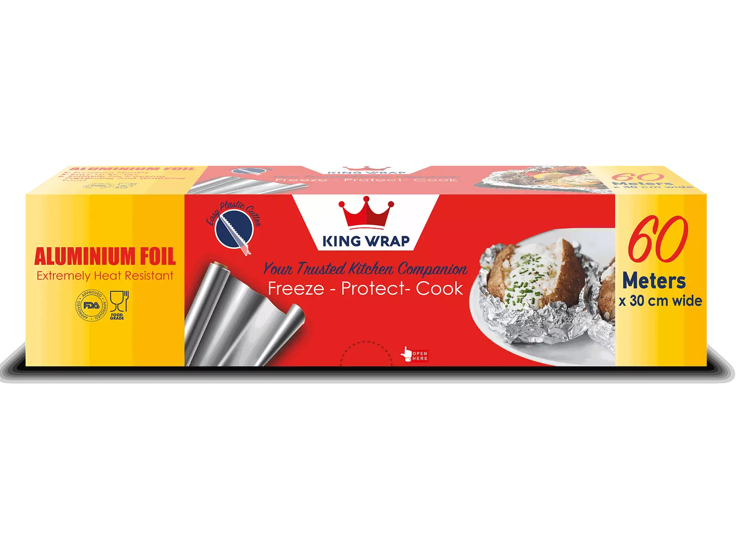 King Wrap - Aluminium Foil-60m 2