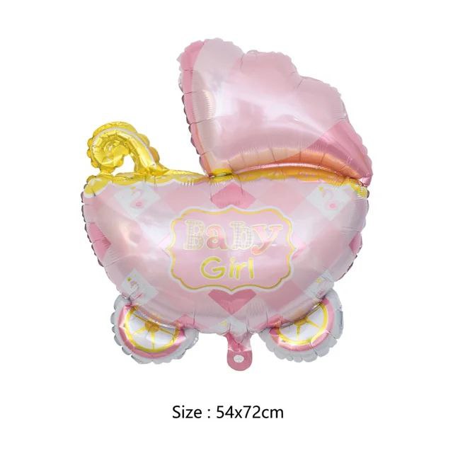 baby girl car balloon