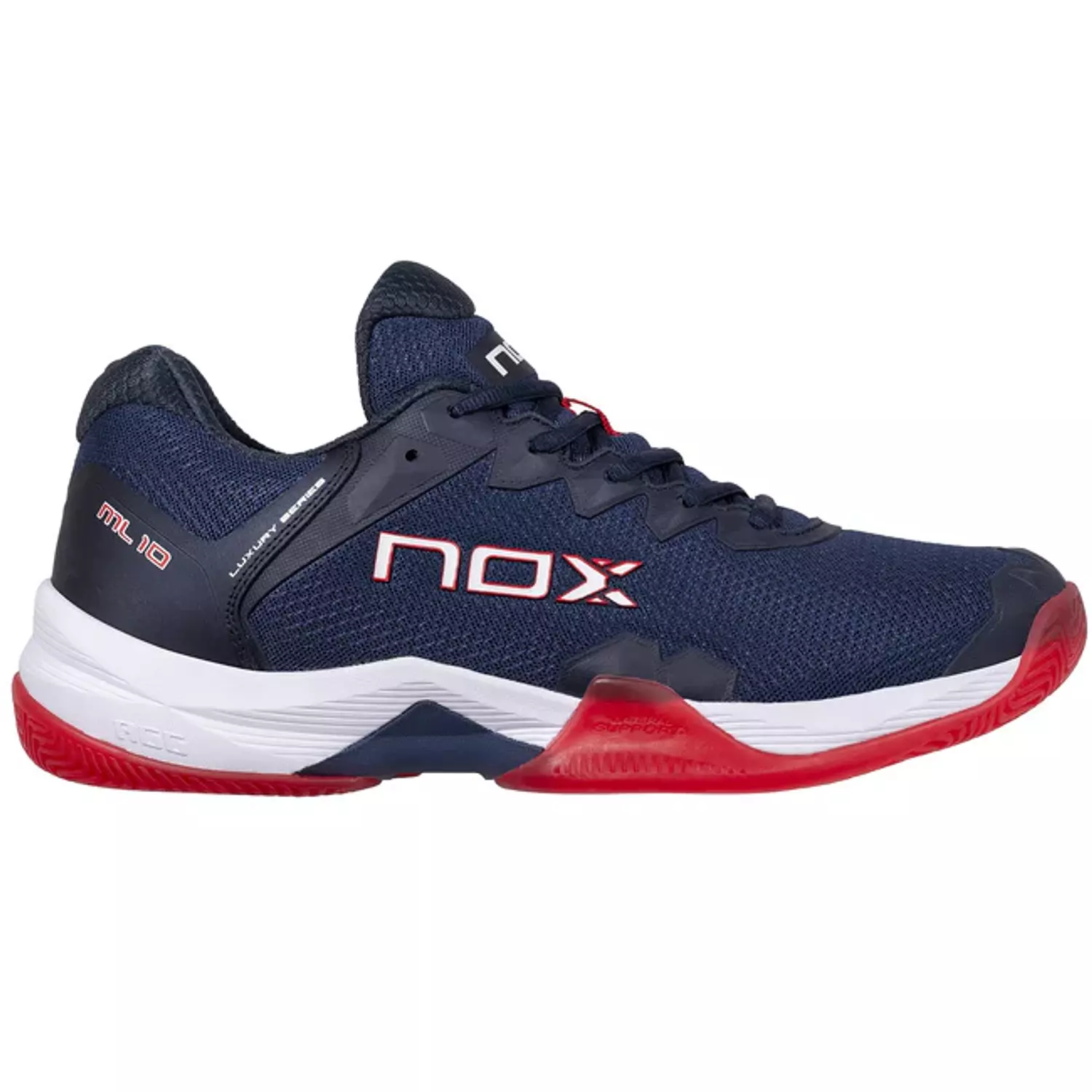 Nox Padel Shoes ML10 HEXA Blue Navy/Red 1