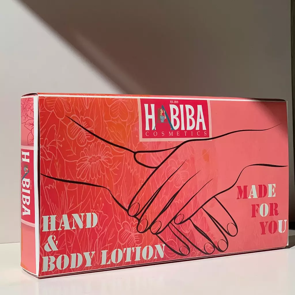 mini body lotion box