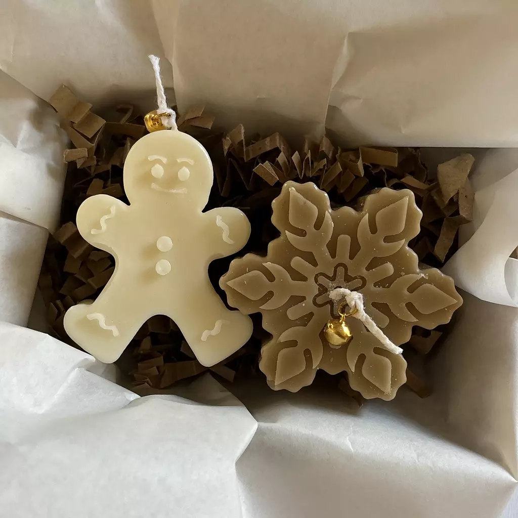 Gingerbread & Snowflake Gift Box