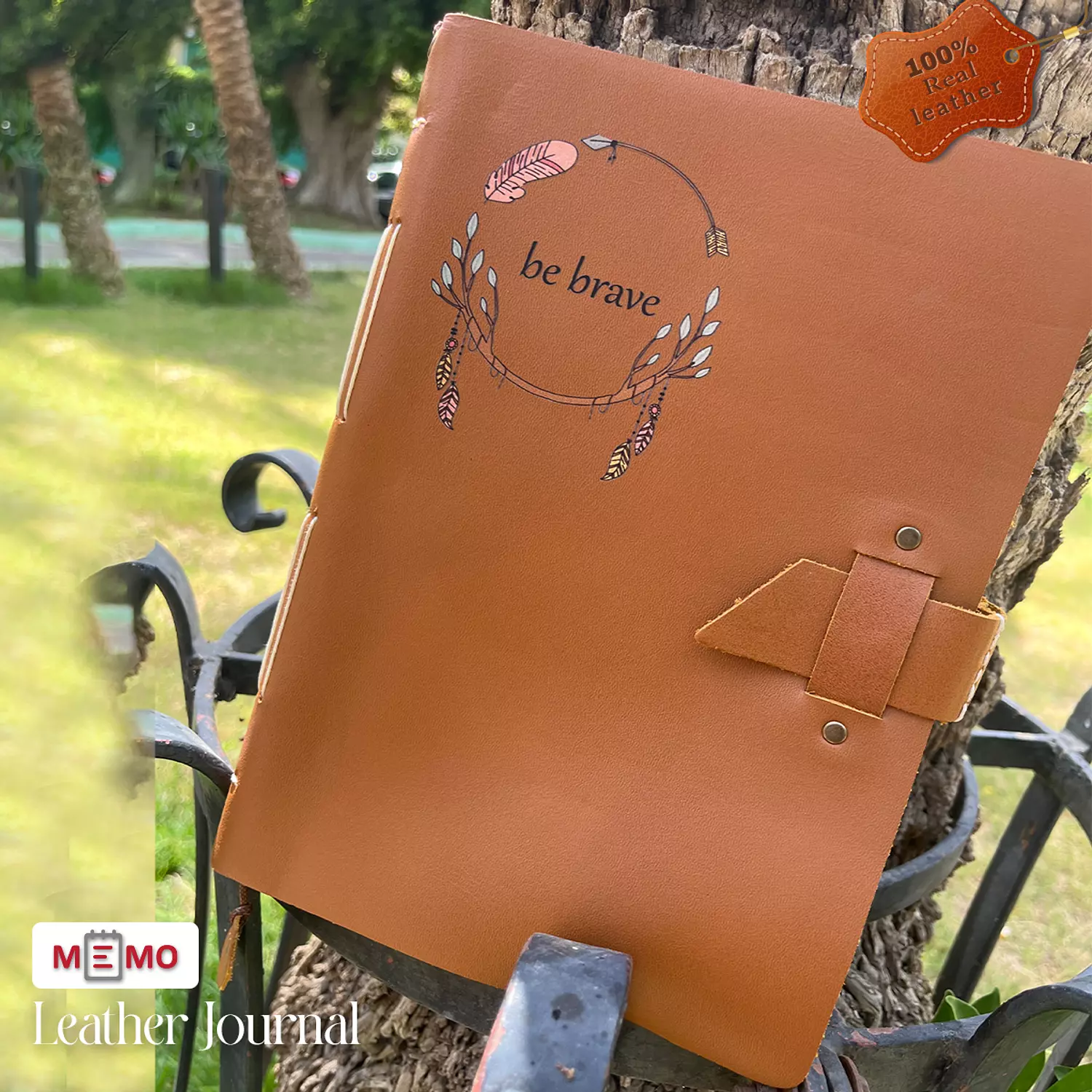 Memo Leather Journal (Real leather) 6