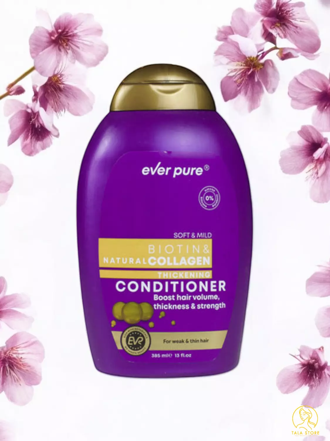 Ever Pure Biotin & Collagen Conditioner - 385 ml 1