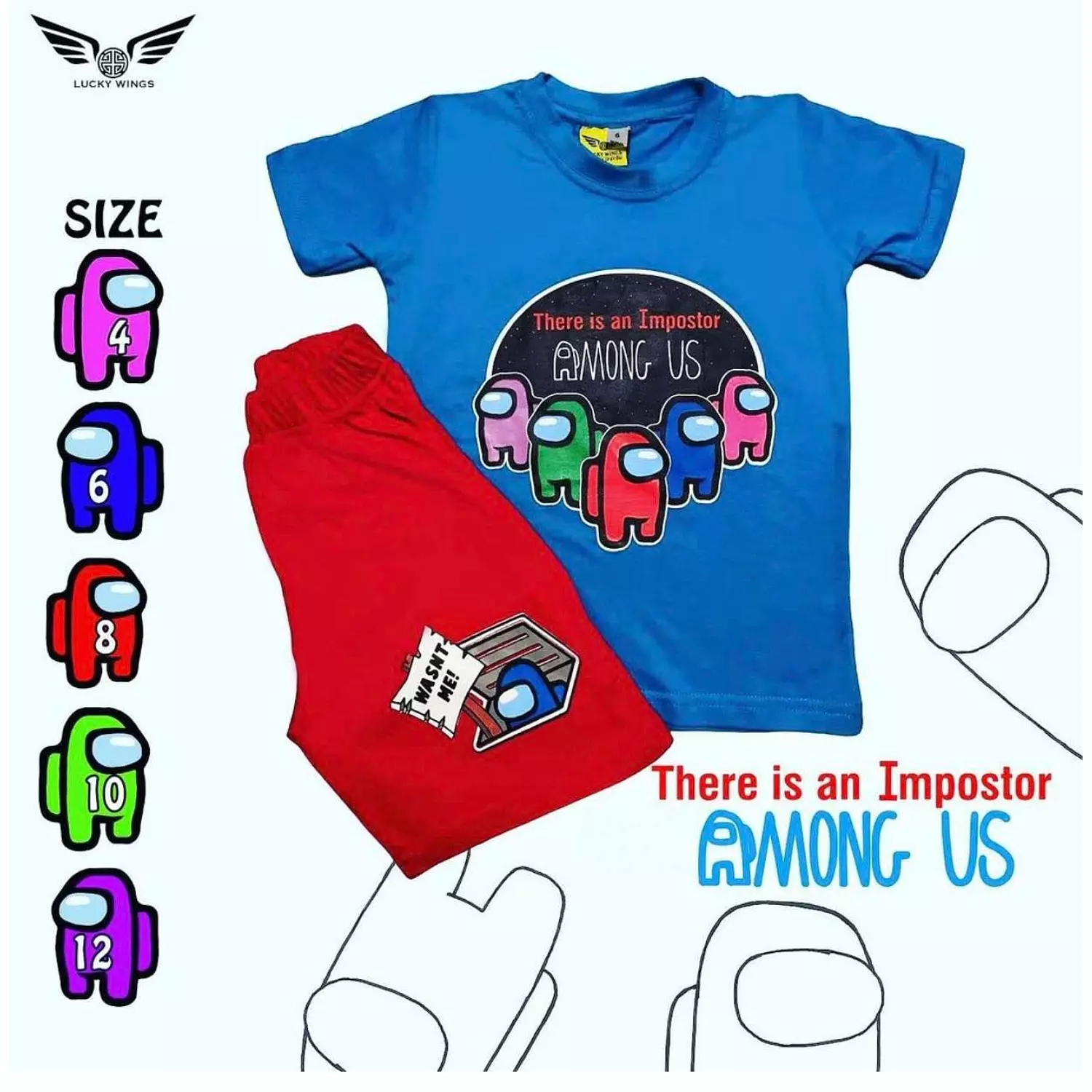 Boy Pijama "Among Us" hover image