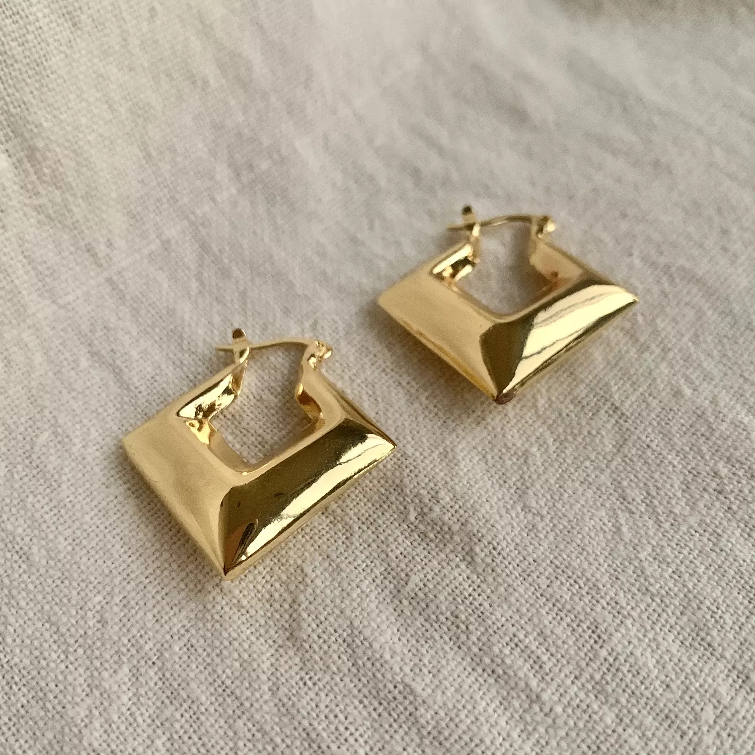 Rotated Square Earrings 2