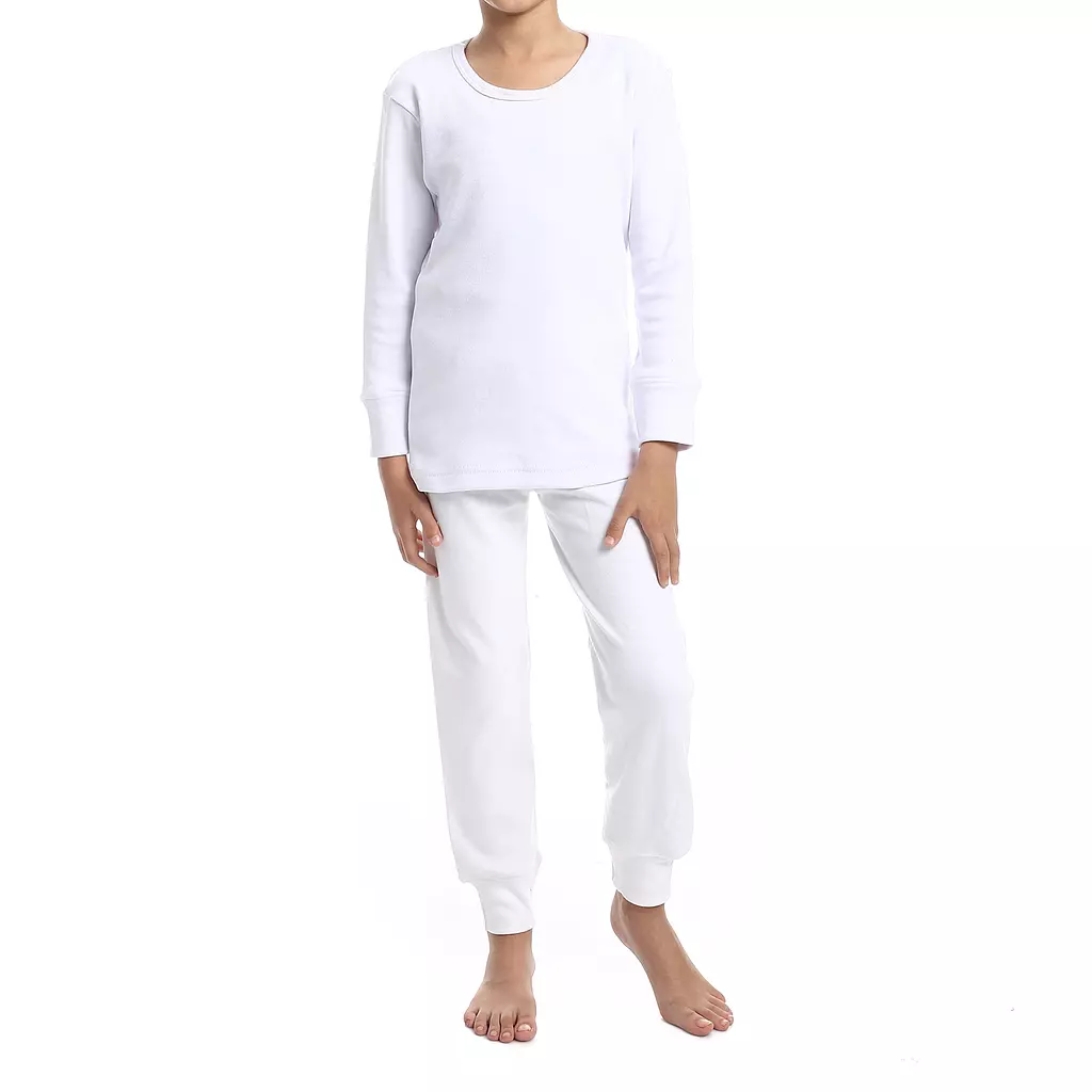 Kids Thermal Set - White