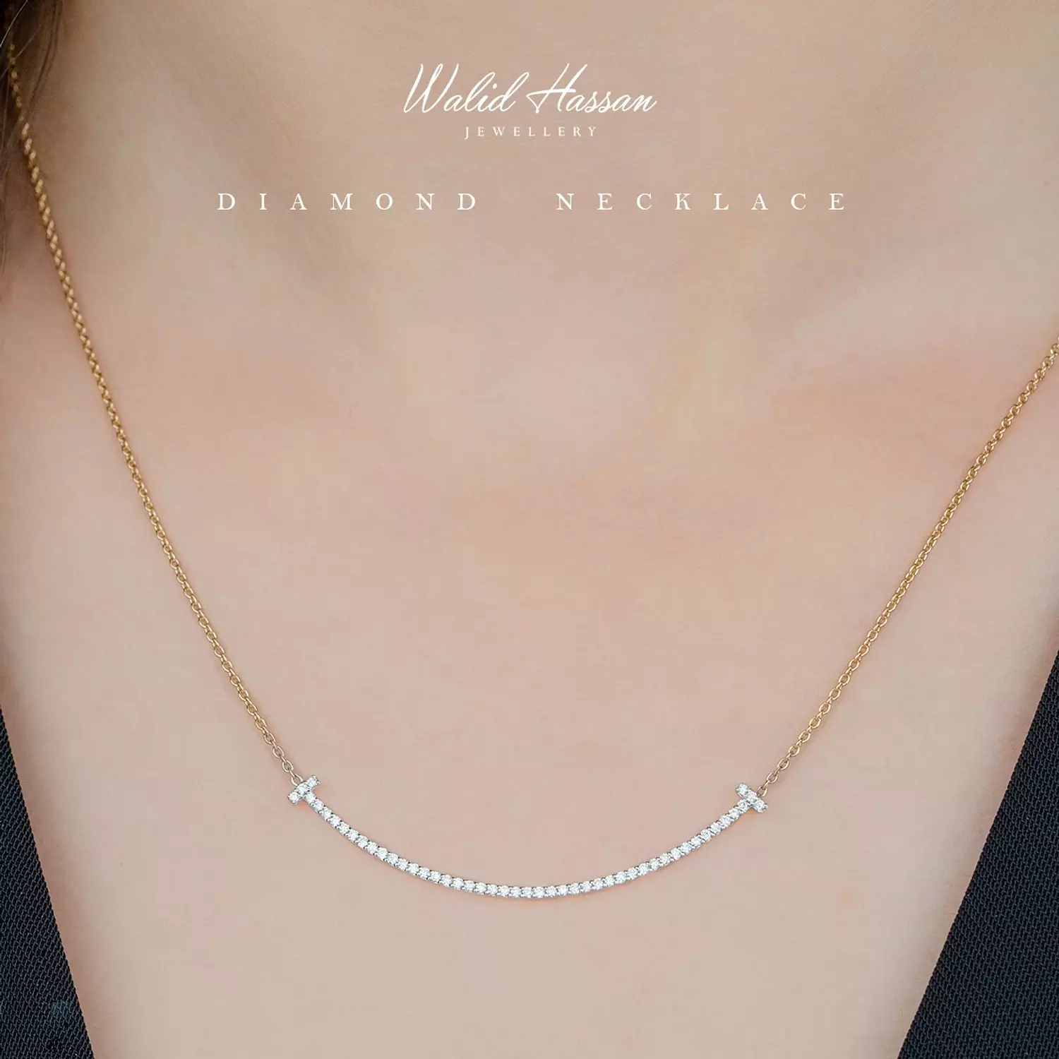 diamond necklace  hover image