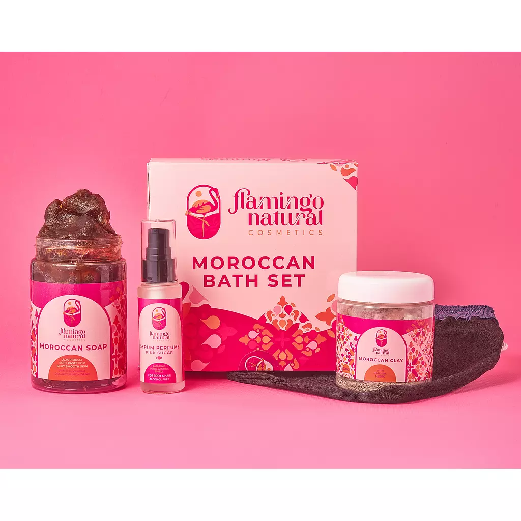 Moroccan bath set 