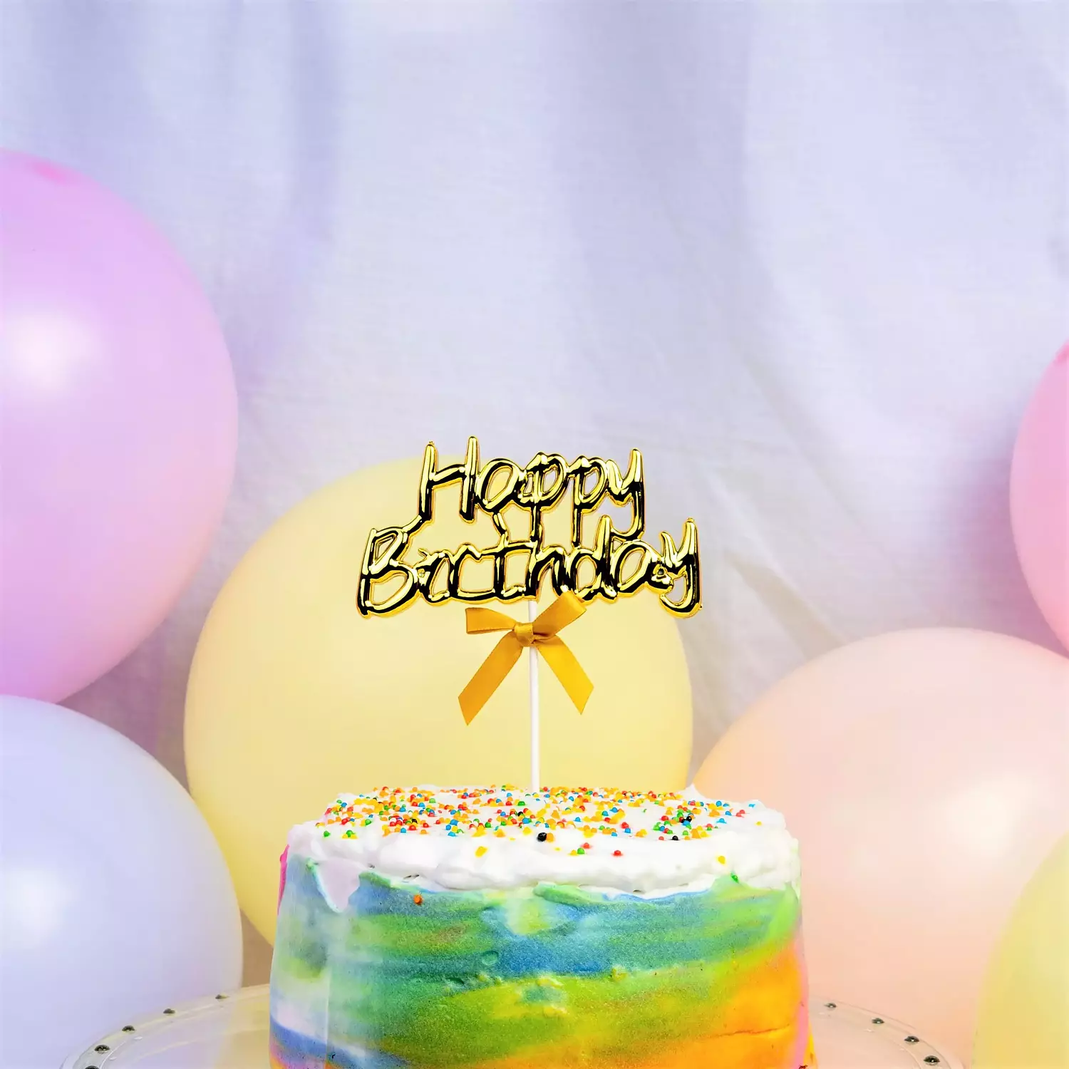 Happy Birthday Cake Topper 2