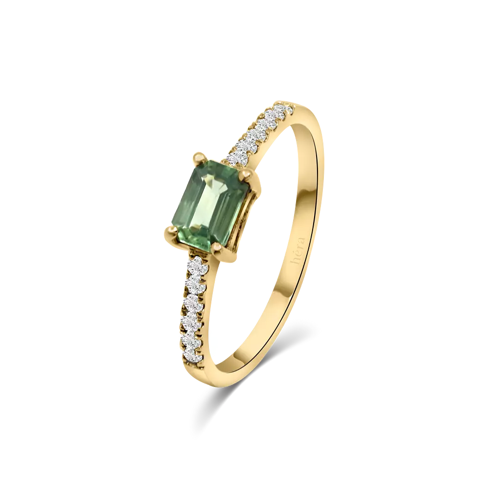 Leenah Green Sapphire Ring - R28