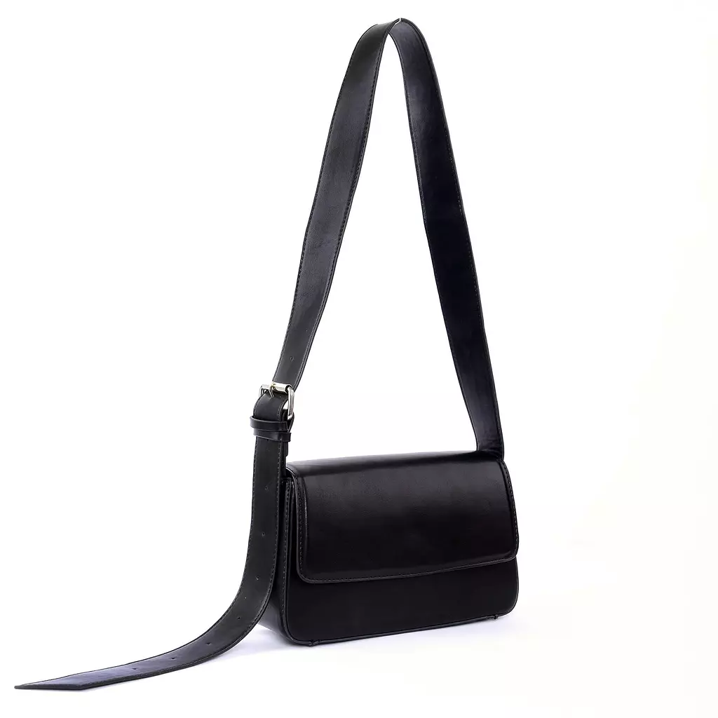 Leia Shoulder Bag - Black