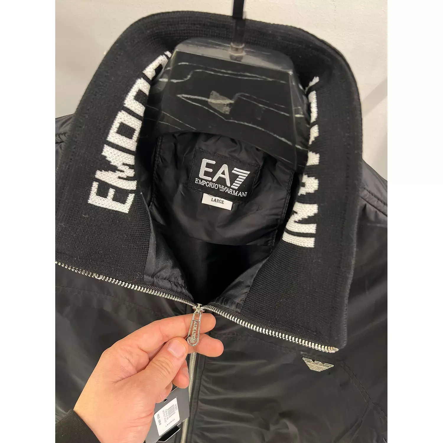  BLACK EMPORIO ARMANI JACKET 2