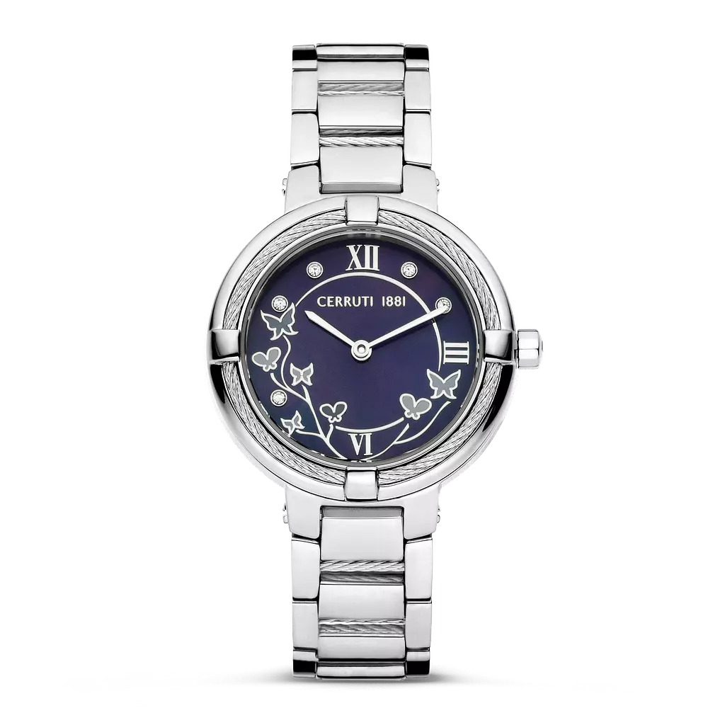 Cerruti 1881 Gardenia Dark Blue Analog Watch Ciwlg0008304