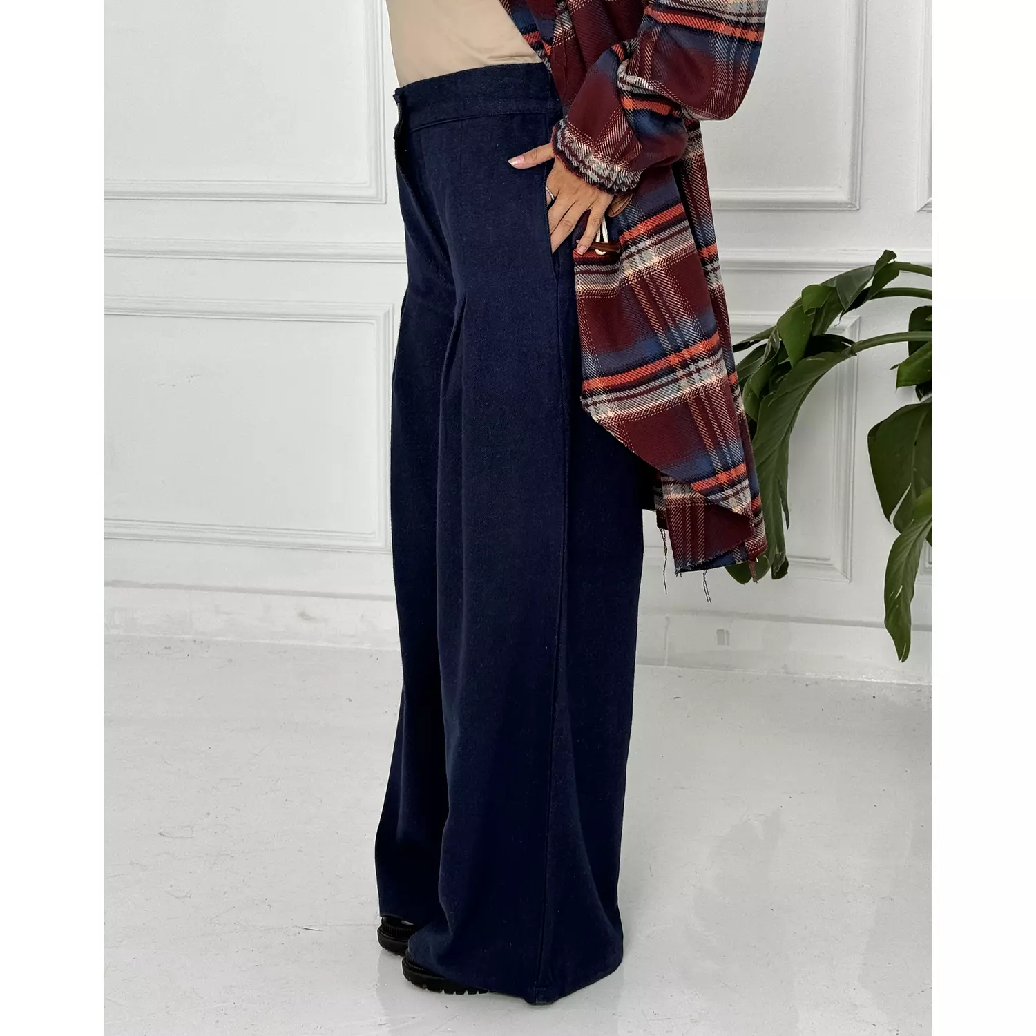 wool wide leg pants 2