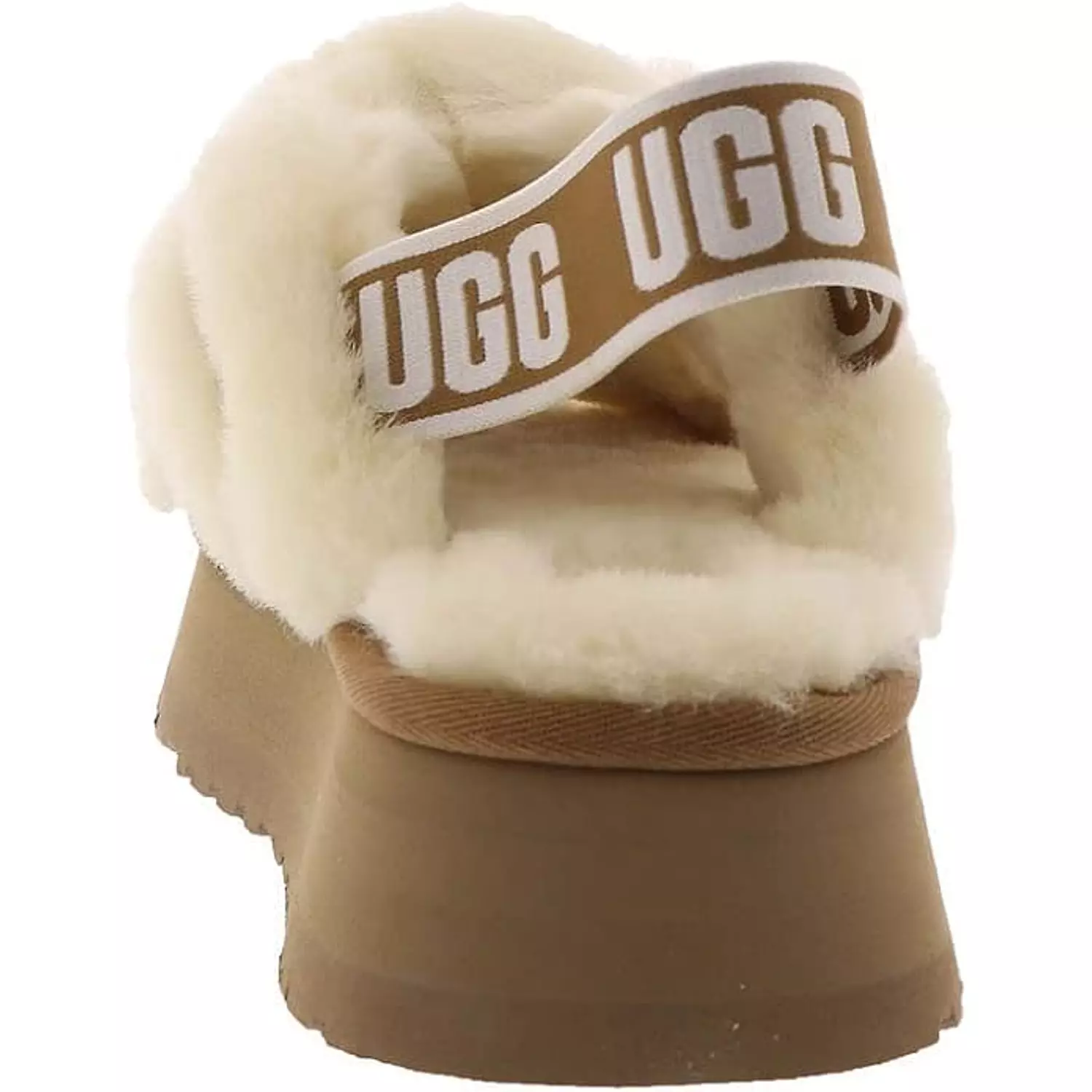 UGG womens Disco Cross Slide Slipper 5