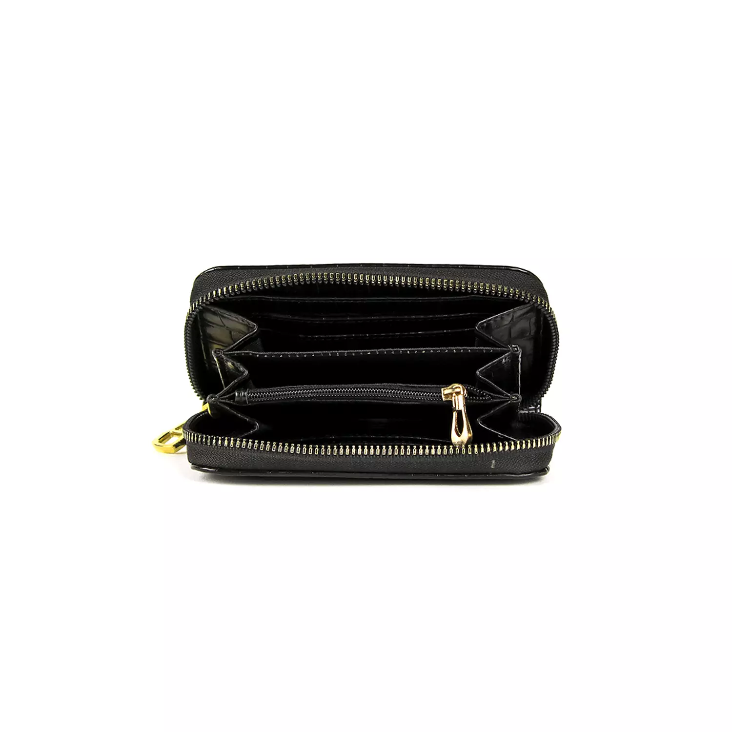 Black Croc Wallet 1