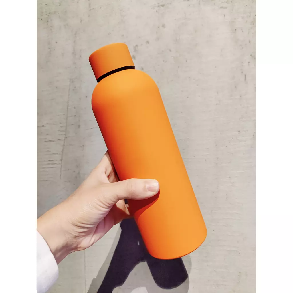 Orange Sippy with a Sticky 