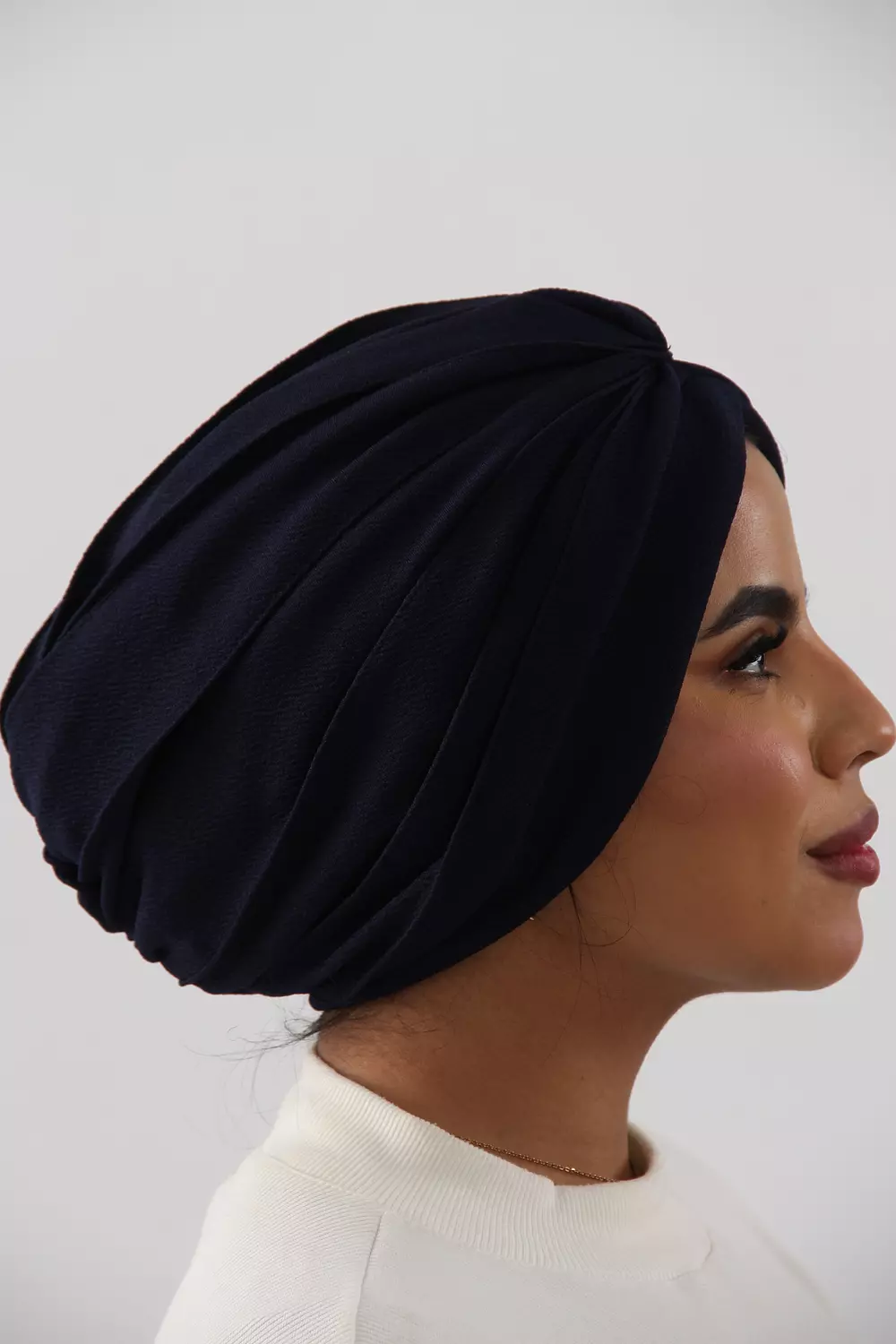 Turban-Cynara-Navy 0