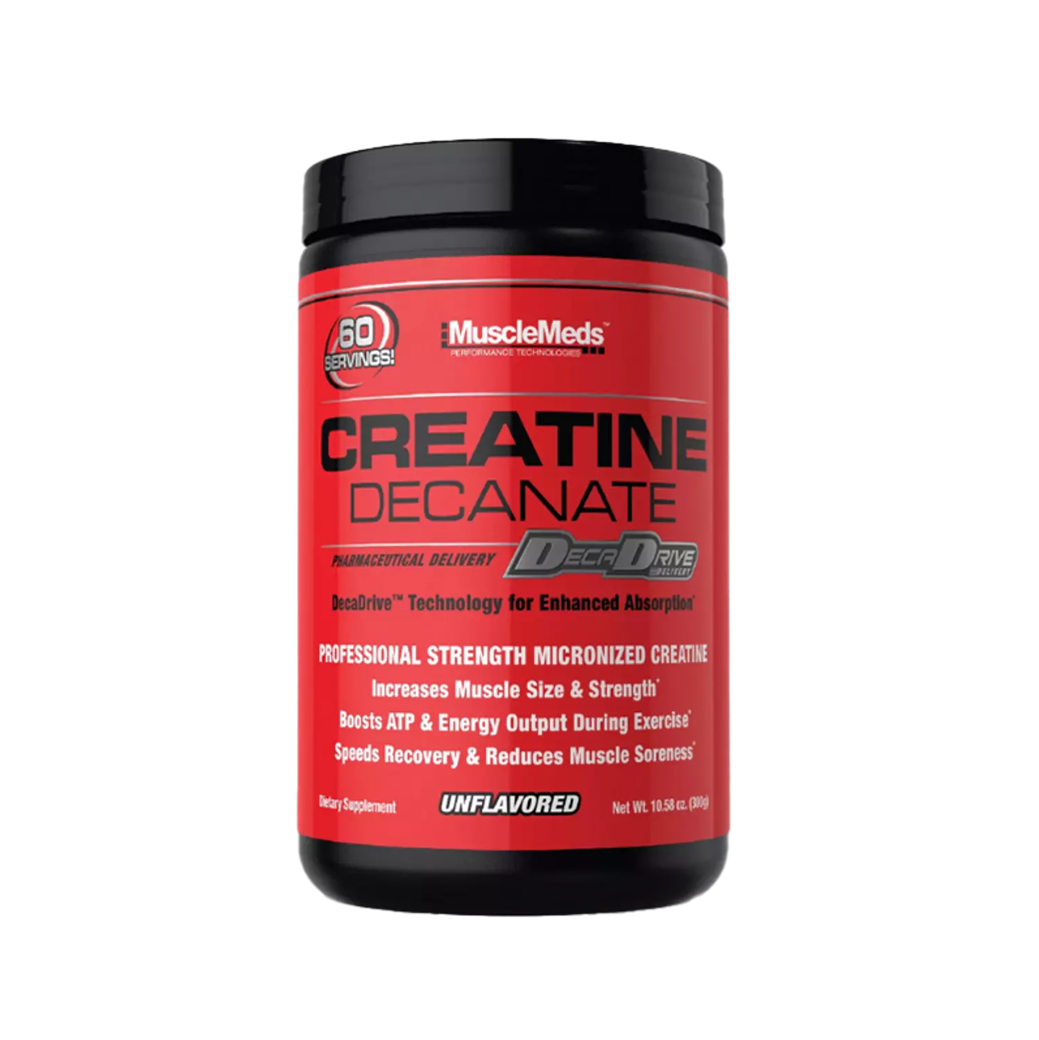 MuscleMeds Creatine Decanate-60Serv.-300G hover image