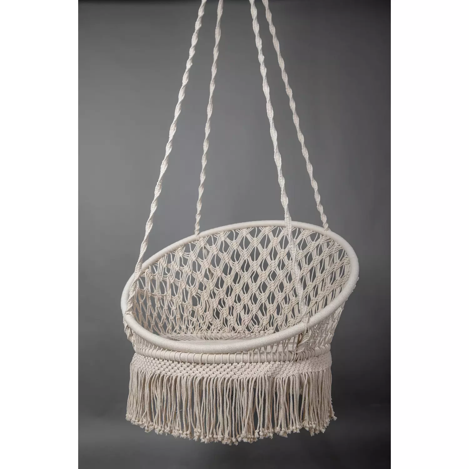 X CIRCLE MACRAME SWING 0