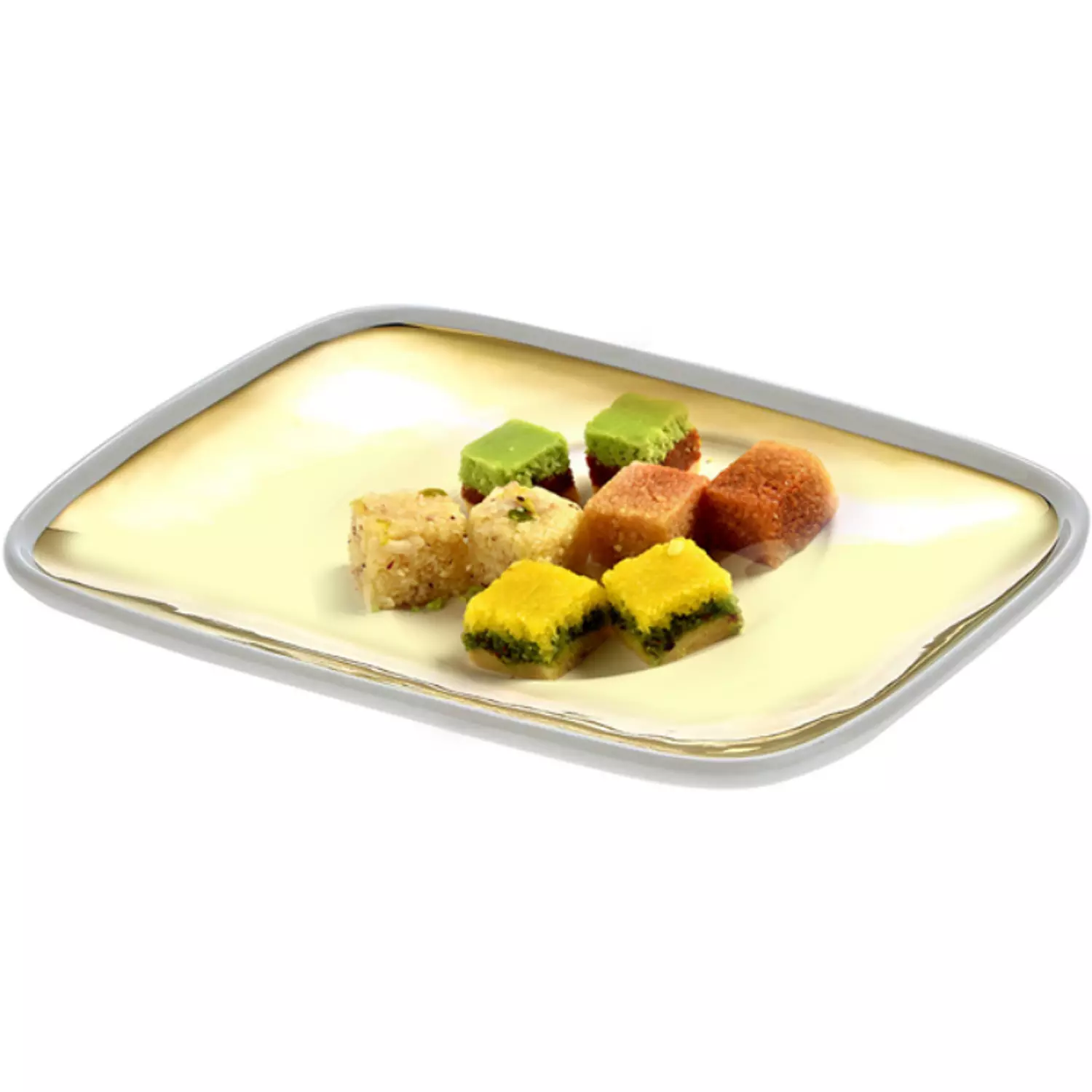 Mini Golden food presentation dish hover image