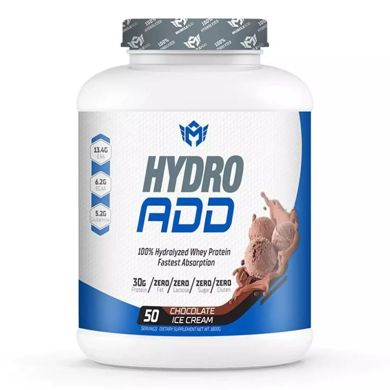 Muscle Add Hydro Add 100% Hydrolyzed Protein hover image