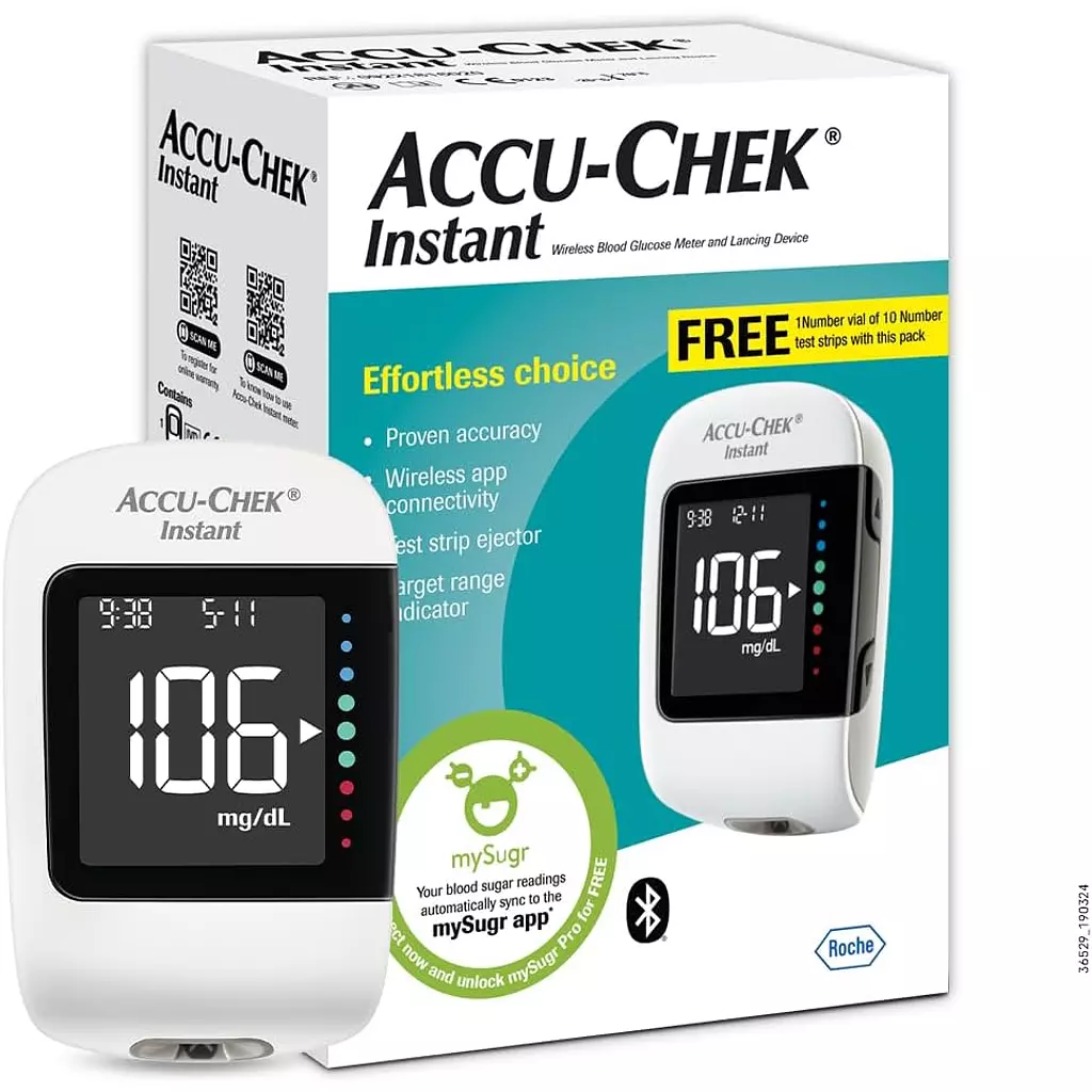 ACCU-CHECK INSTANT DEVICE +60 STRIPS