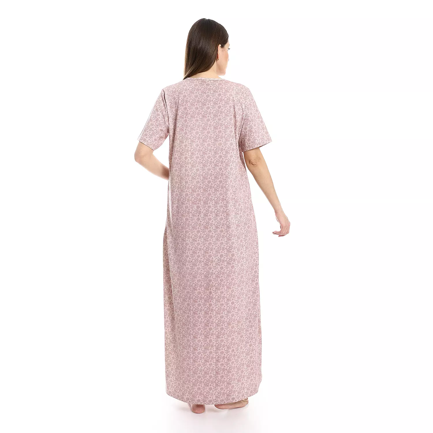 Women Nightgown Floral Pattern - 2488 - Kashmir 3