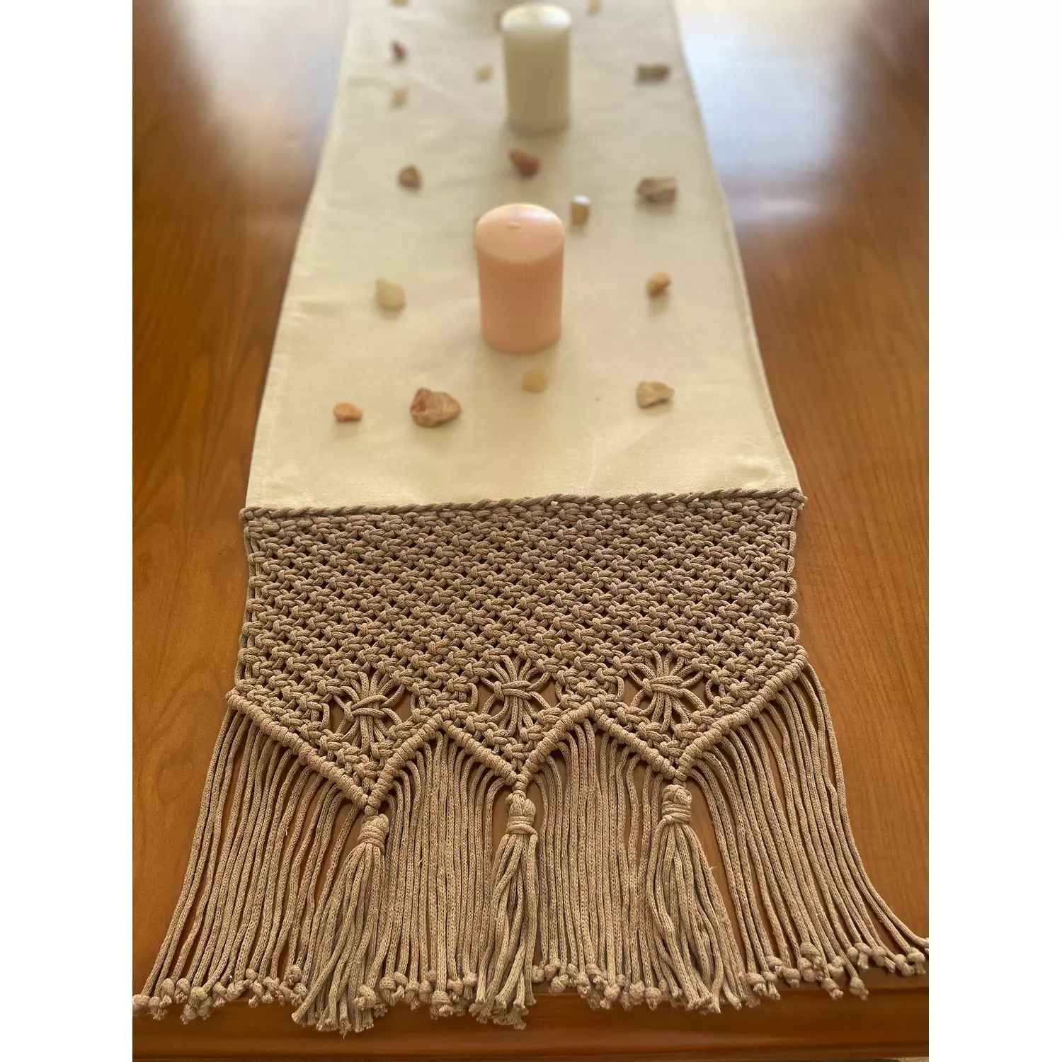 Cotton Macrame Mady Runner 0